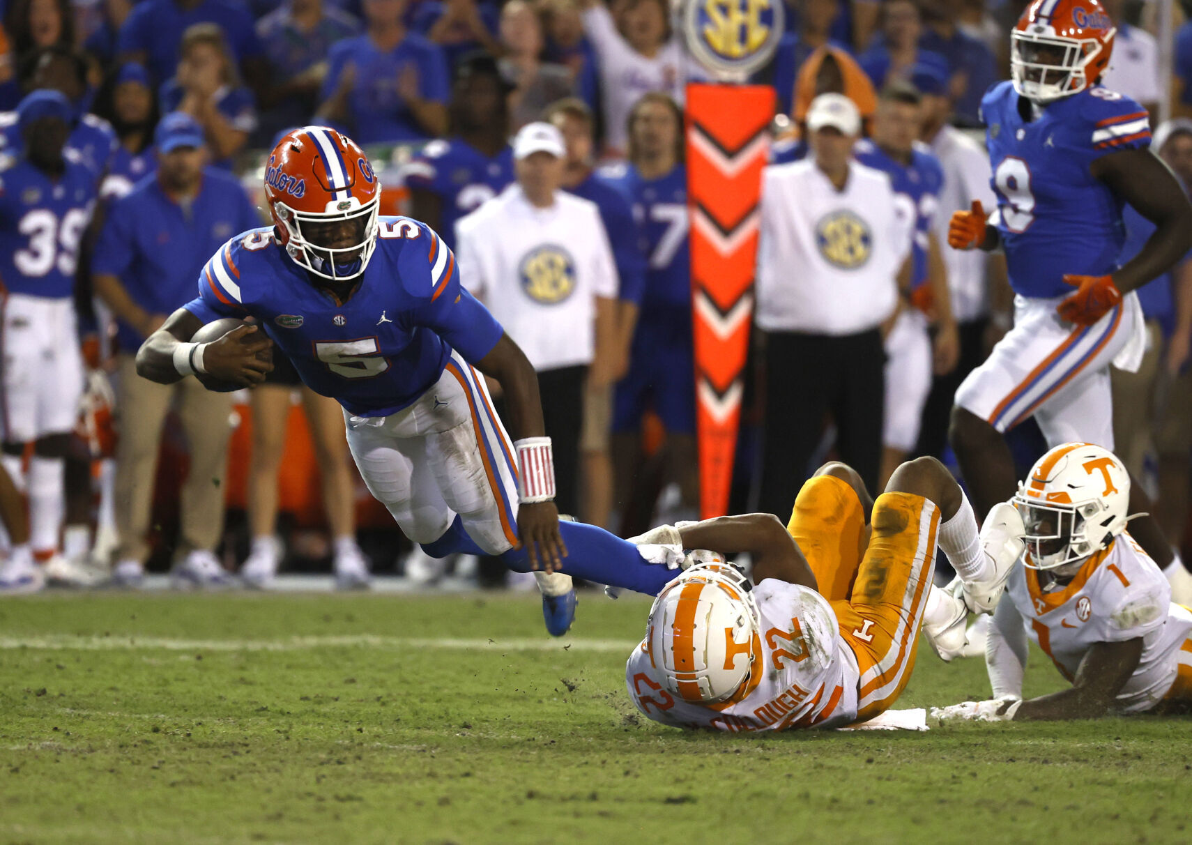 NCAA Football: Tennessee at Florida